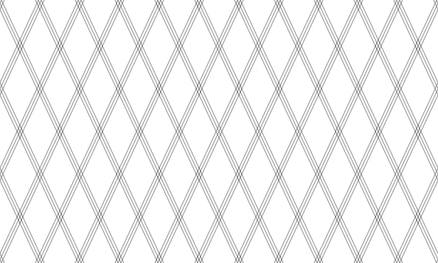 Vector vector checkered pattern with three thin lines for background wallpaper fashion