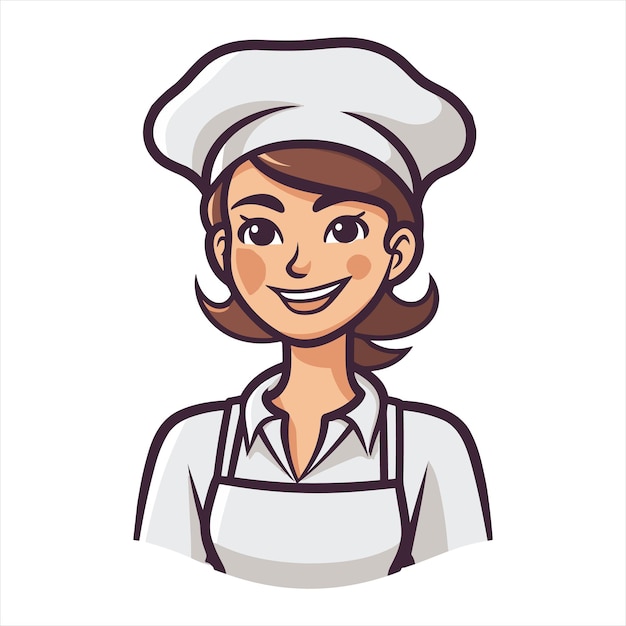 Vector Chef personageontwerp