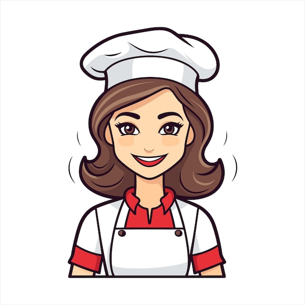 Vector Chef personageontwerp