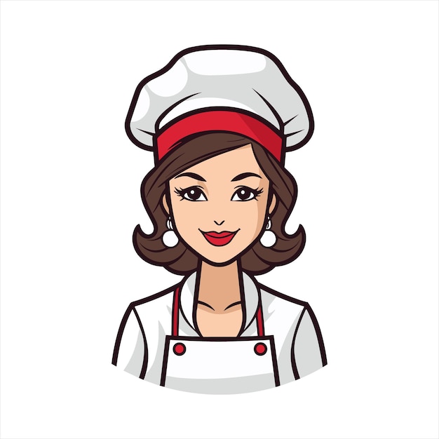 Vector Chef personageontwerp