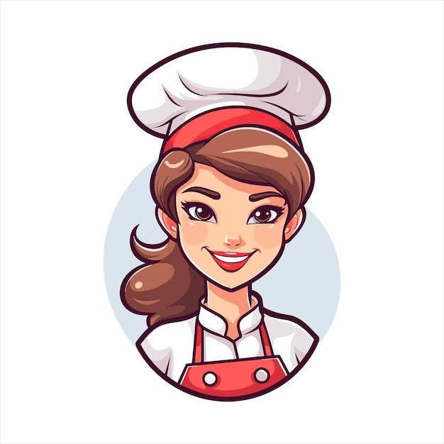 Vector Chef personageontwerp