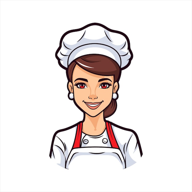 Vector Chef personageontwerp