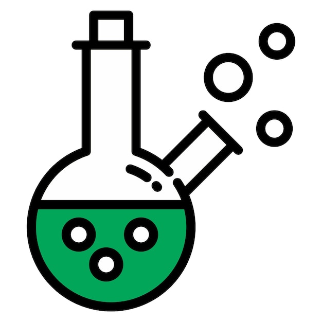 Vector chemical flask13