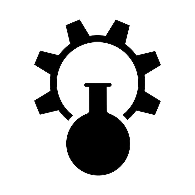 vector chemistry experiment icon