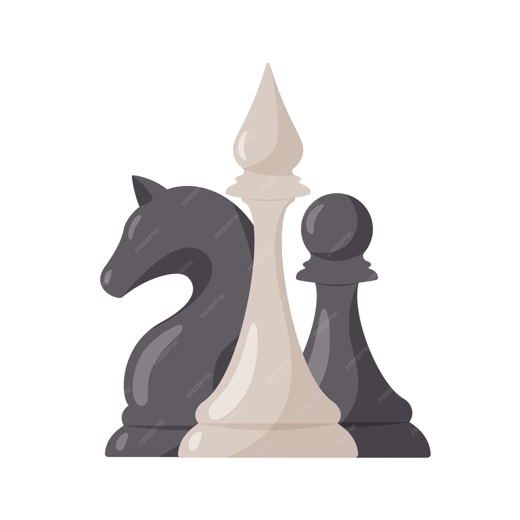 Two pawns are chess pieces sketch. Lies and stands. Vector hand-drawn  illustration. 25741990 Vector Art at Vecteezy