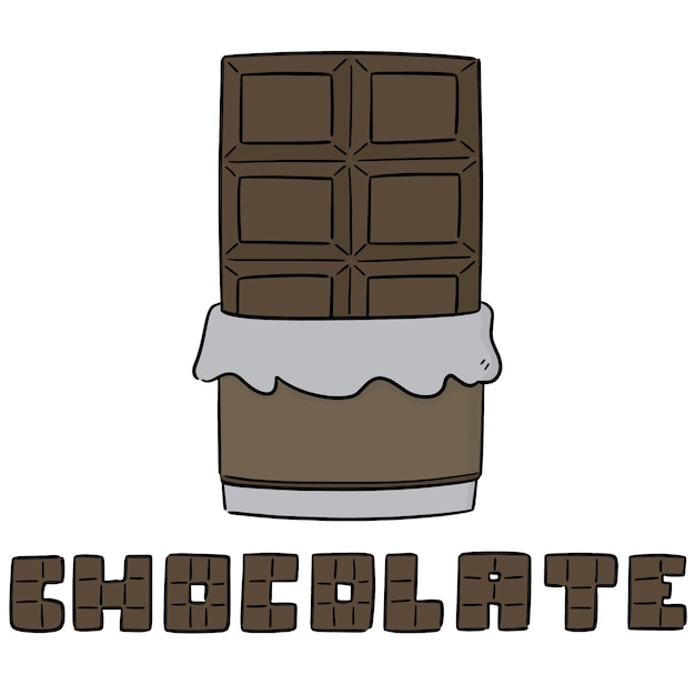 Vector of chocolate