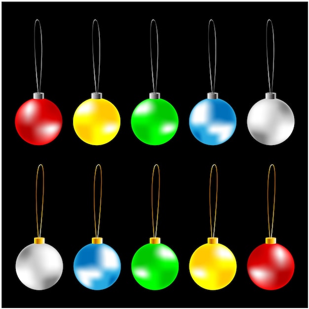 Vector christmas decor