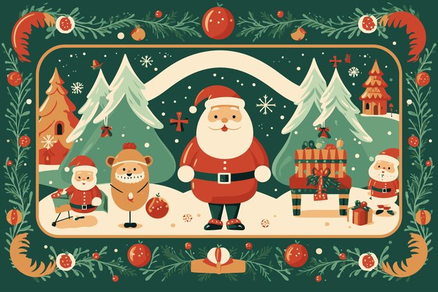 Vector christmas element background wallpaper banner