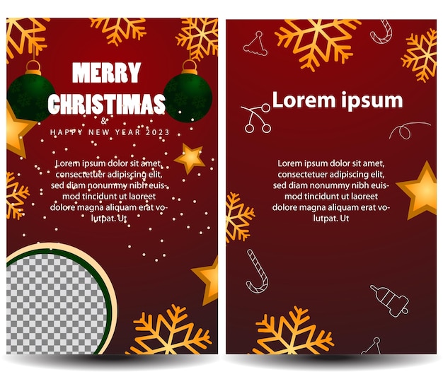 Vector vector christmas sale banner pack collection with illustration ball and image teamplate for natal c