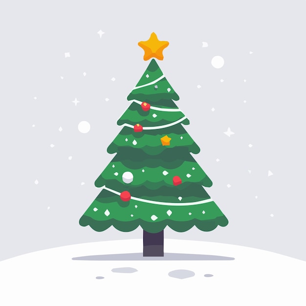 vector christmas tree