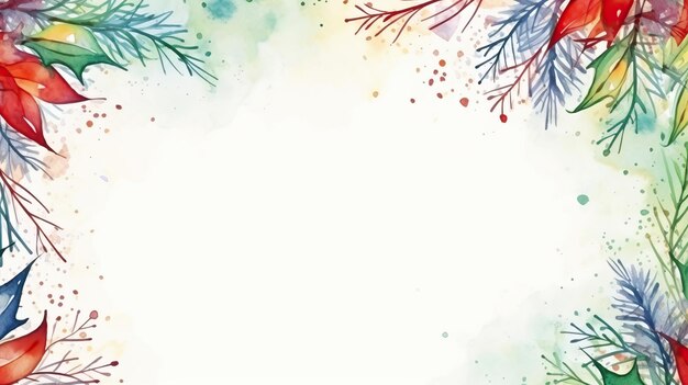 Vettore sfondo acquerello natale vettoriale sfondo santa clipart sfondo vacanze modello di nuovo anno