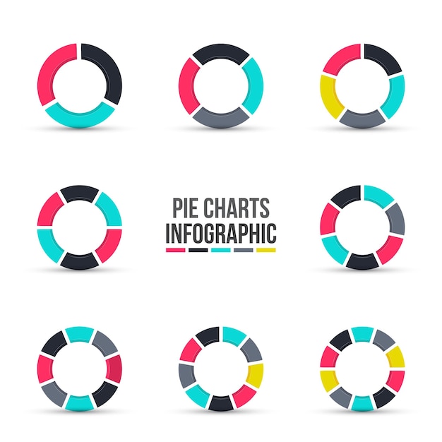 Vector cerchio infografica