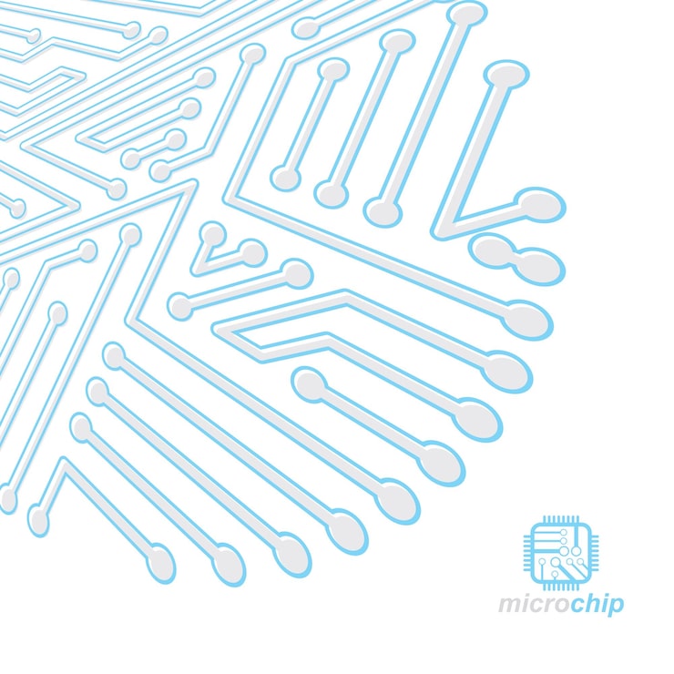 Vector vector circuit board, digital technologies abstraction. computer microprocessor scheme, futuristic design. microprocessor scheme abstract background