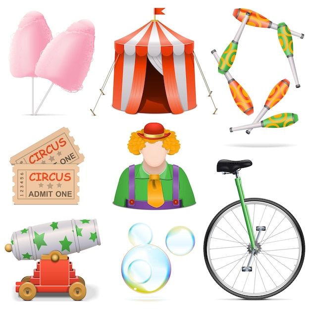 Vector Circus Icons