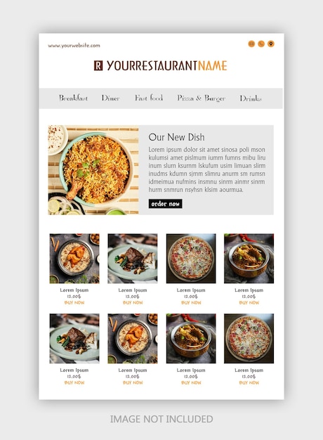 麗でミニマリストな Web ランディング ページのデザイン