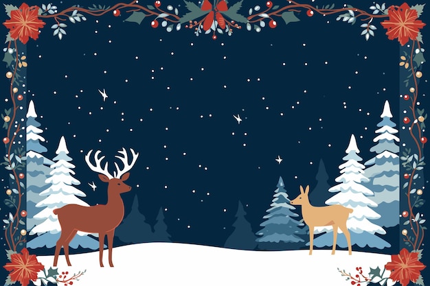 Vector vector clip art christmas element frame background banner wallpaper