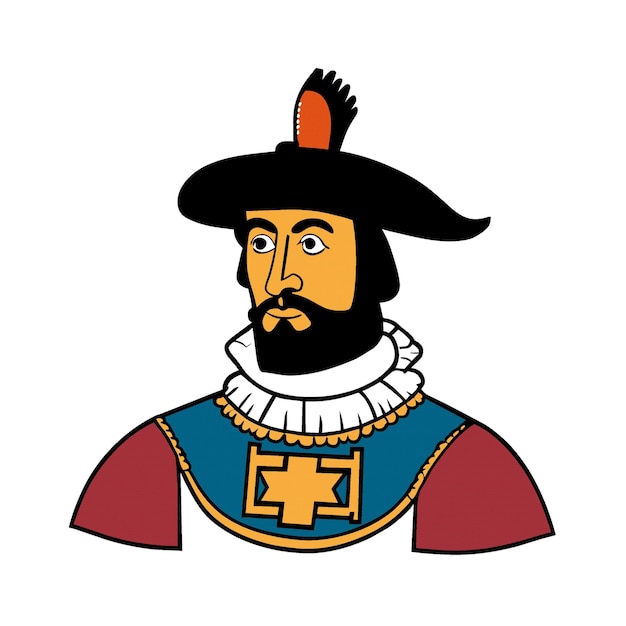 vector clipart of colombus