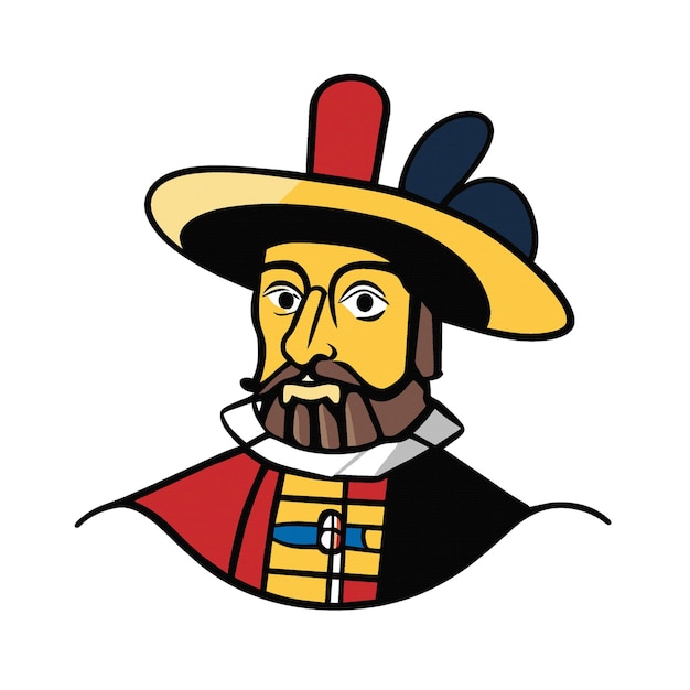 vector clipart of colombus