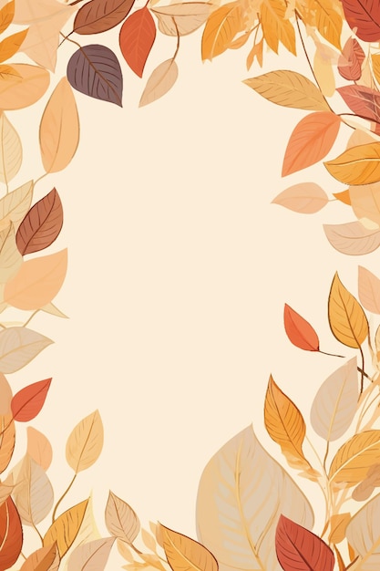 Vector vector clipart of leaves pattern