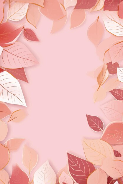 Vector vector clipart of leaves pattern