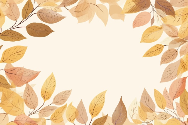 Vector vector clipart of leaves pattern