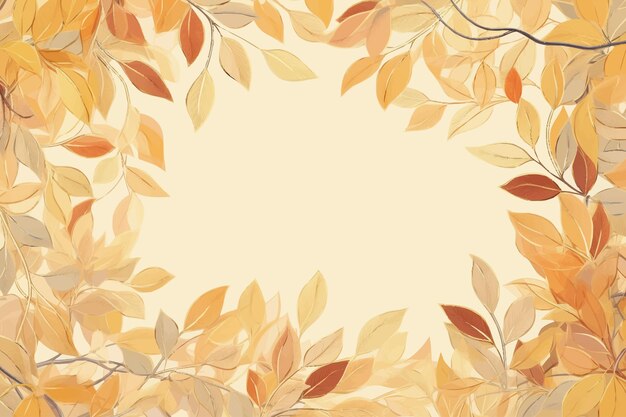 Vector vector clipart of leaves pattern