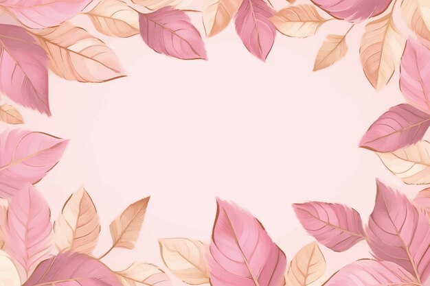 Vector vector clipart of leaves pattern