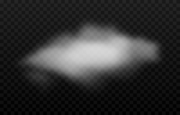 Vettore nuvola vettoriale di fumo o nebbia nebbia o nuvola su uno sfondo trasparente isolato nuvola di nebbia di fumo