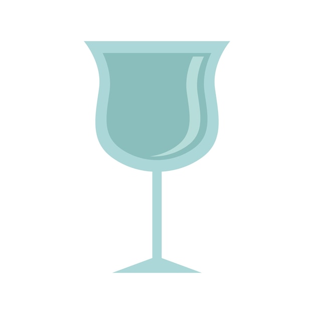 Vector vector cocktail glass isolated illustration