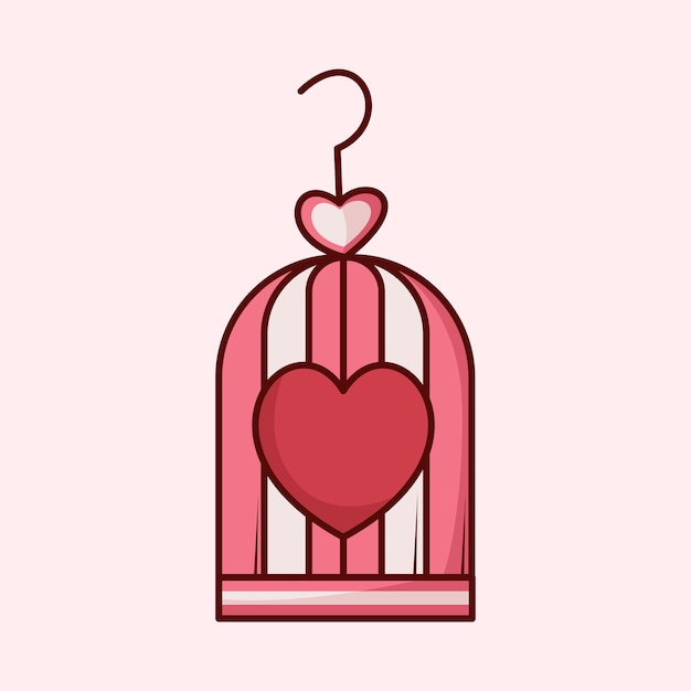 vector collection of cartoon valentine elements