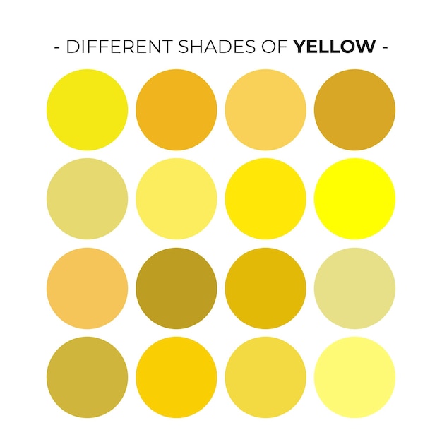 vector color palette set design template multi color