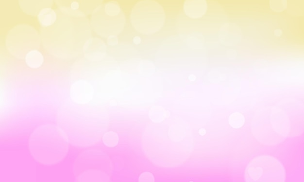 Vector colored bokeh background with light