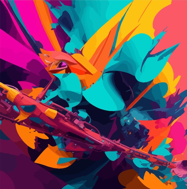 vector colorful abstract background Design