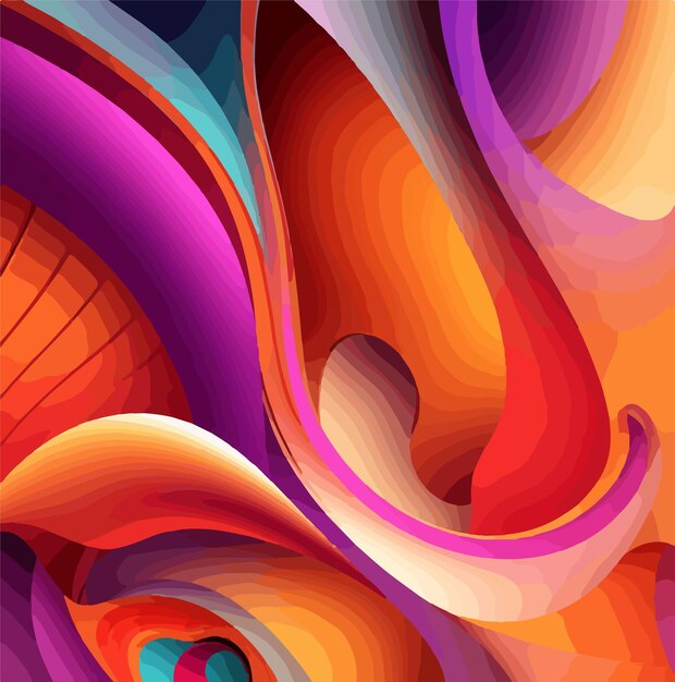 vector colorful abstract background Design