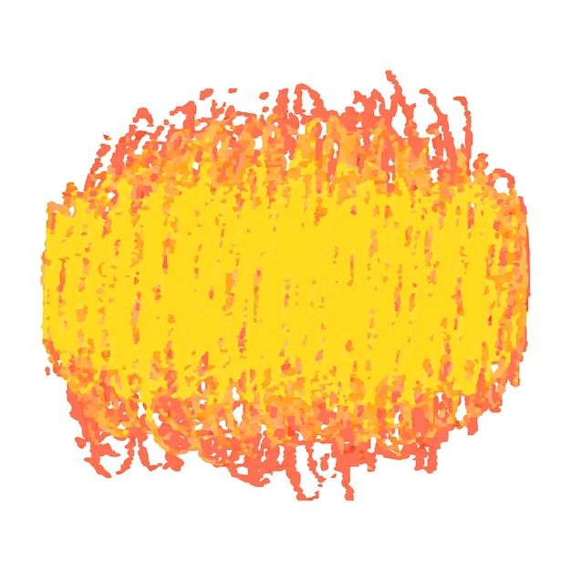 Vettore vector sfondo colorato dettagliato con texture scarabocchio pastello macchia astratta isolata su bianco