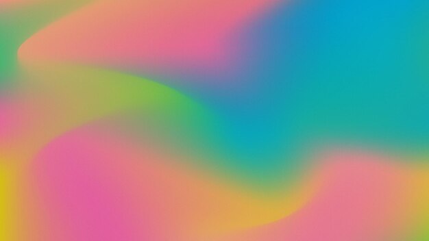 Vector colorful dynamic gradient grainy background