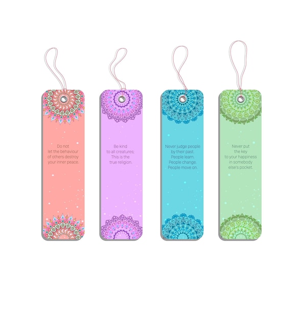 Vector vector colorful mandala banners collection