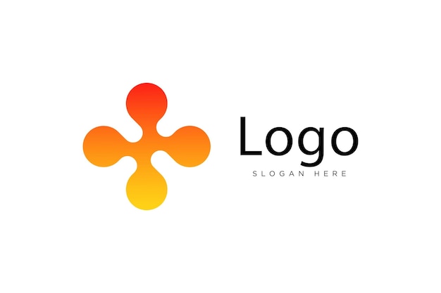 Vector company logo template design