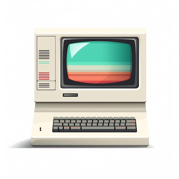 vector computer illustration technology internet digital modern business icon laptop desig