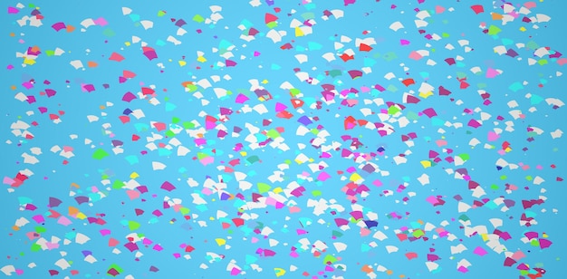 Вектор Вектор конфетти разноцветные конфетти падают с неба конфетти серпантин мишура