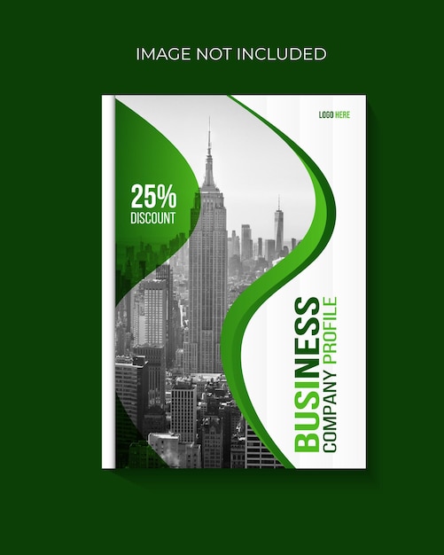 Vector Corporate Annual Report and Business Book Cover Template Design