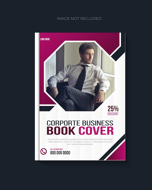 Vector Corporate Book Cover Design en jaarverslag voor bedrijfsprofiel