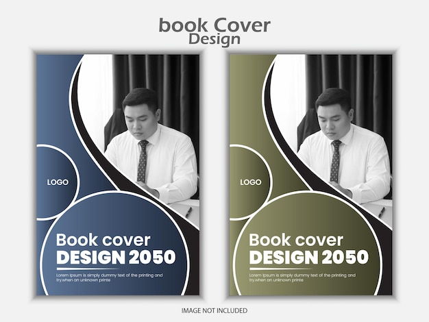 Vector vector corporate book cover