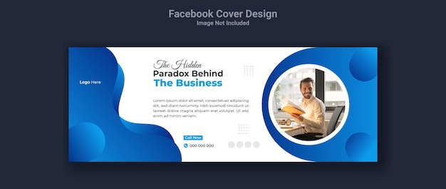 vector Corporate Digital marketing Facebook cover template