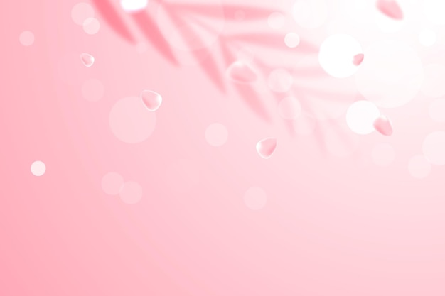 Vector cosmetics background with realistic style