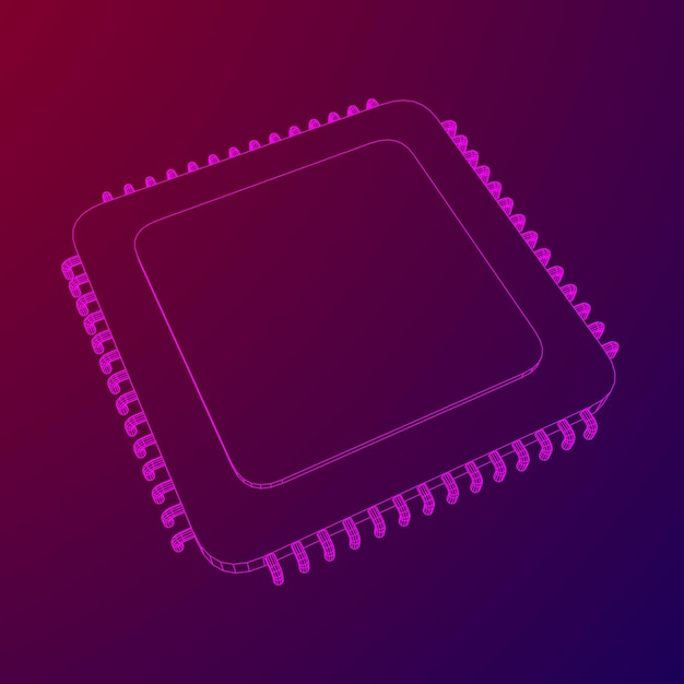 ベクトル CPU ワイヤフレーム