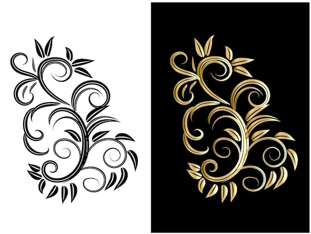 Vector creatieve bloemen bloemenpatroon vector illustratie