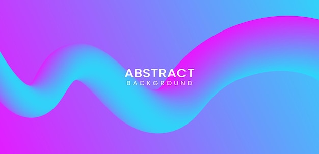 Vector vector creative colorful abstract background design with fluid gradient shapes