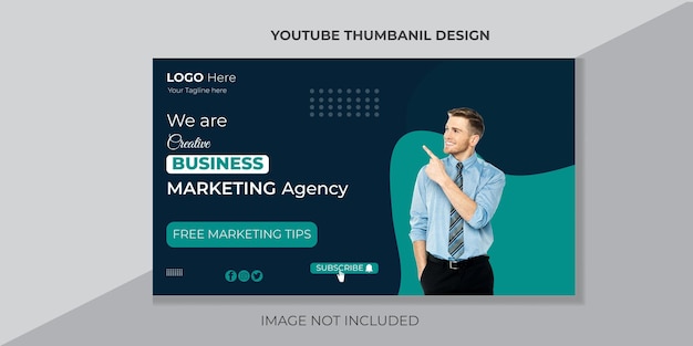 vector creative digital business or marketing agency social media post design template