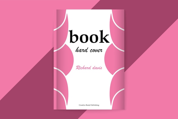 vector creative and modern book cover design template